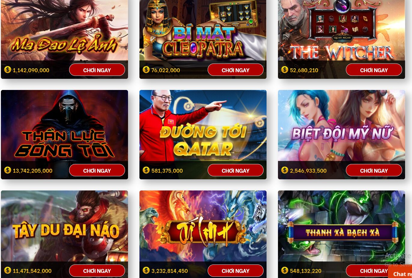 Một số game slot đỉnh cao và nổi bật ở Red88