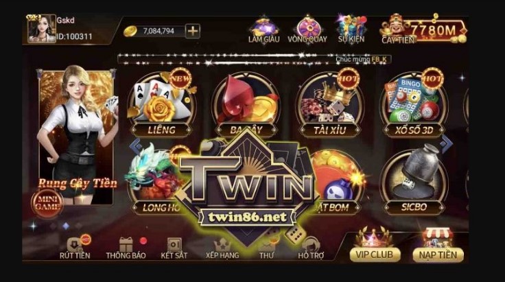 Kho game bài tại nhà cái twin