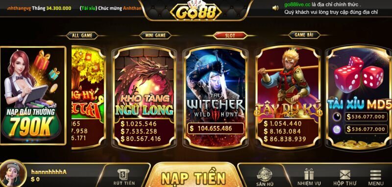 Những chuyển biến mới nhất của sản phẩm Game đổi thưởng Go88 2022 và 2024