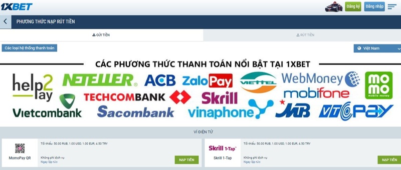 Giới thiệu chi tiết nhất về nhà cái 1xbet đẳng cấp hàng đầu Châu Á