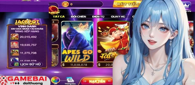 Giới thiệu thông tin về Apes Go Wild 68 Game Bài