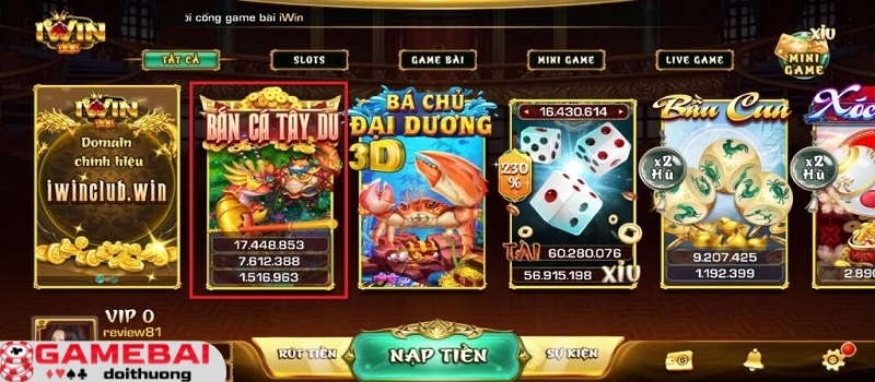 Hướng dẫn cách chơi game Bắn Cá Tây Du Iwin Club