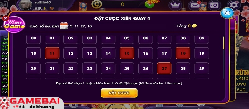 Hướng dẫn cách chơi game Xổ Số Choáng Club từ A đến Z