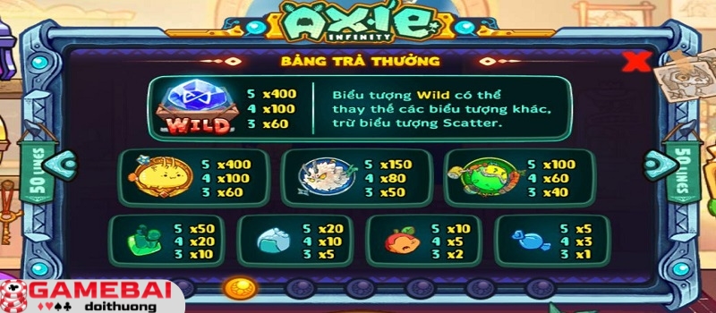 Biểu tượng Wild của Axie Infinity