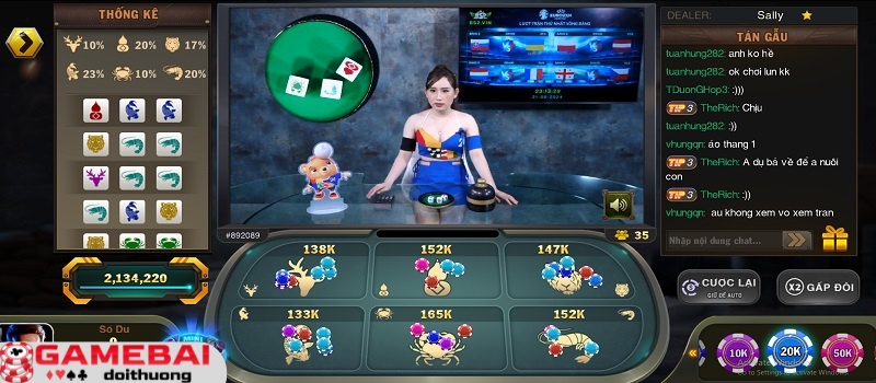 Luật chơi game Bầu Cua Livestream B52 Club